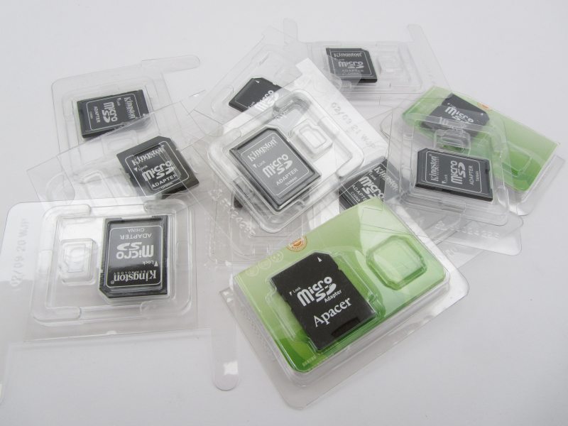 ПАКЕТ ОТ 10 БРОЯ ПРЕХОДНИК ЗА MICROSD КАРТА